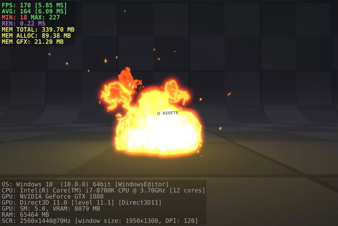 Screenshot #1 - Advanced FPS Counter