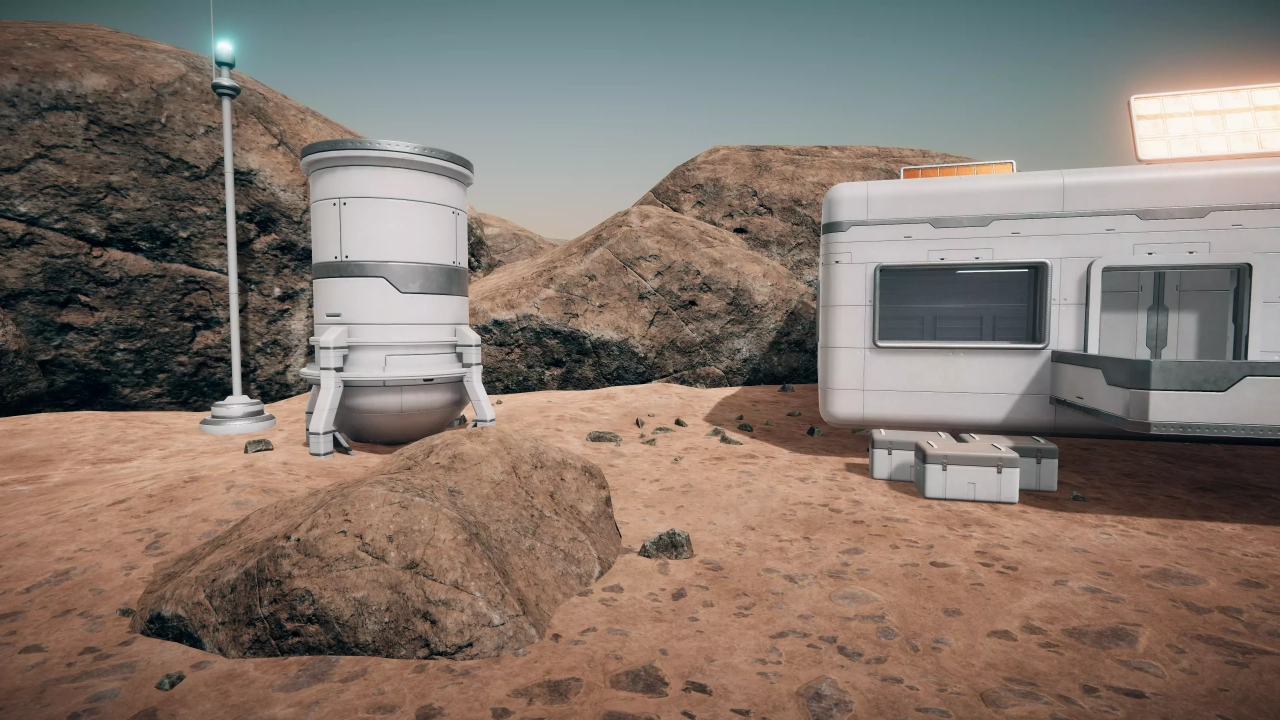 Screenshot #2 - Nora Prime - Modular Sci-Fi Environment