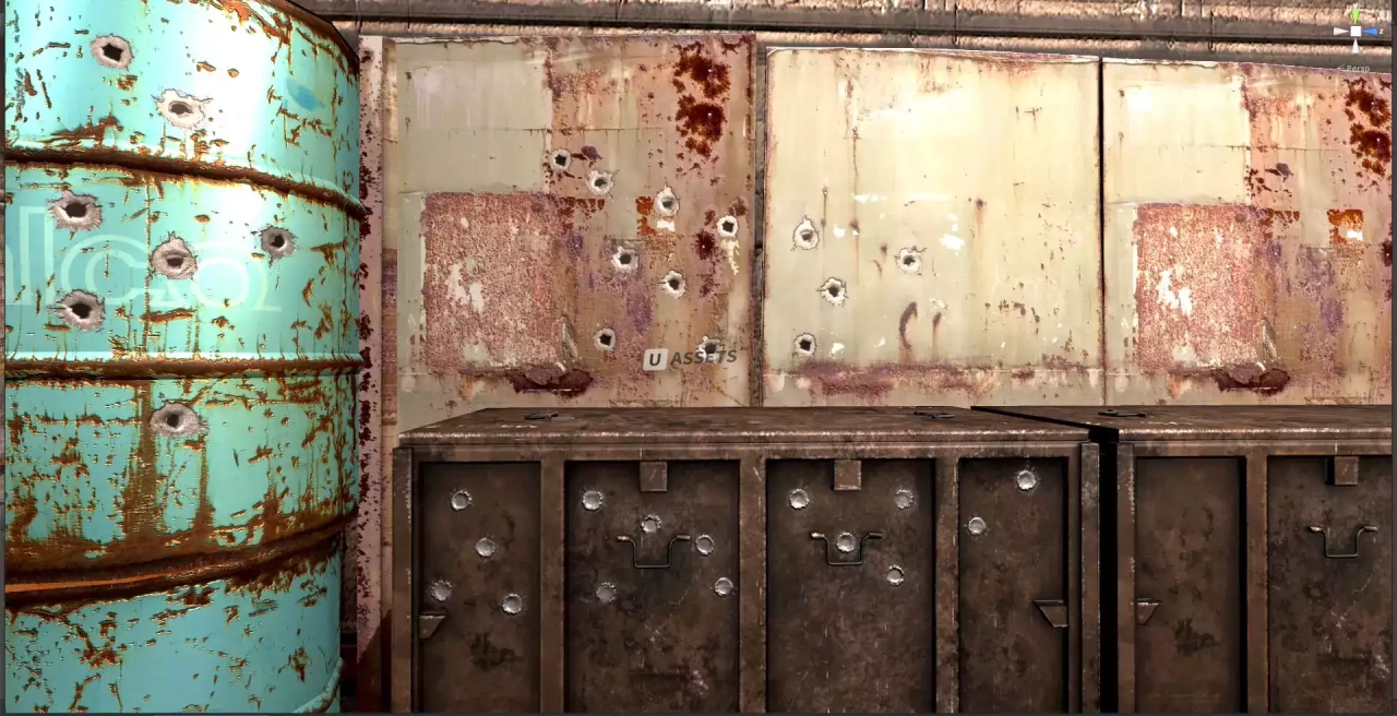 Screenshot #3 - Bullet Impact VFX and Bullet Hole Decals With Sounds