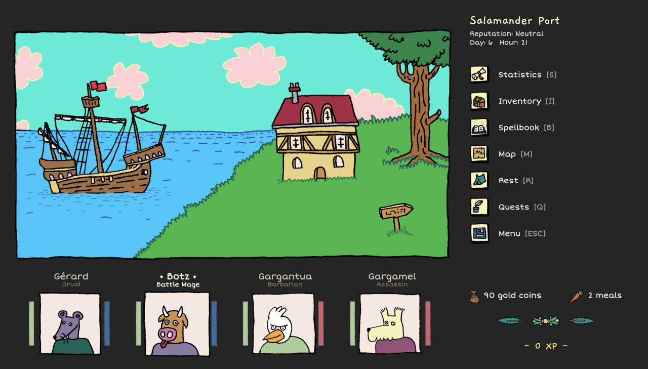 Screenshot #1 - Heroes of the Seven Islands