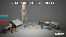 Roadside VOL.3 - Rural Props (Nanite and Low Poly Versions) UE5.1+