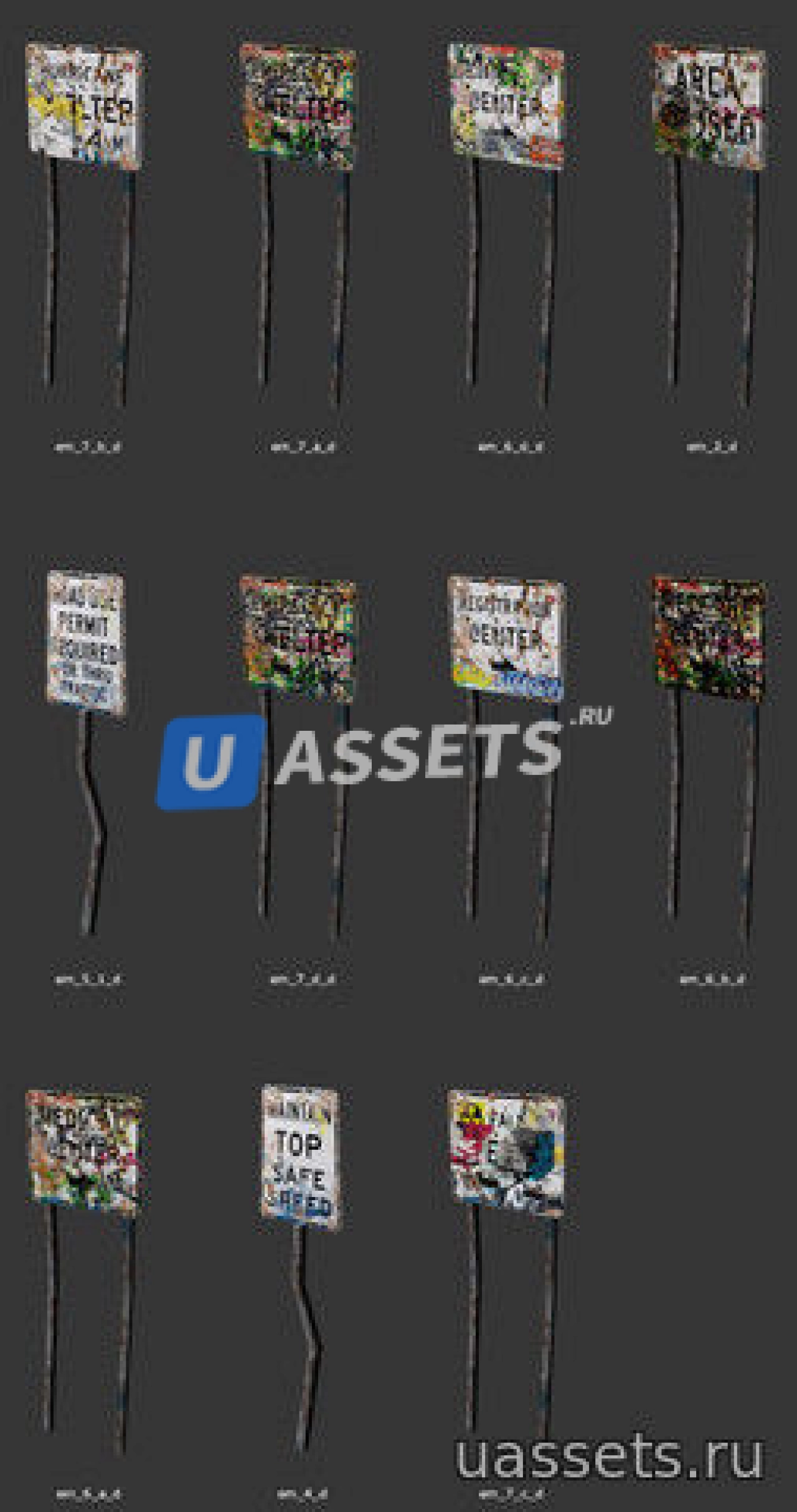Screenshot #3 - 430 Prefab Traffic Signs