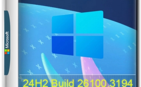 Windows 11 Pro Русская 24H2 Build 26100.3194 Stable