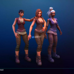 Screenshot #2 - Modular Fantasy Stylized Human Female