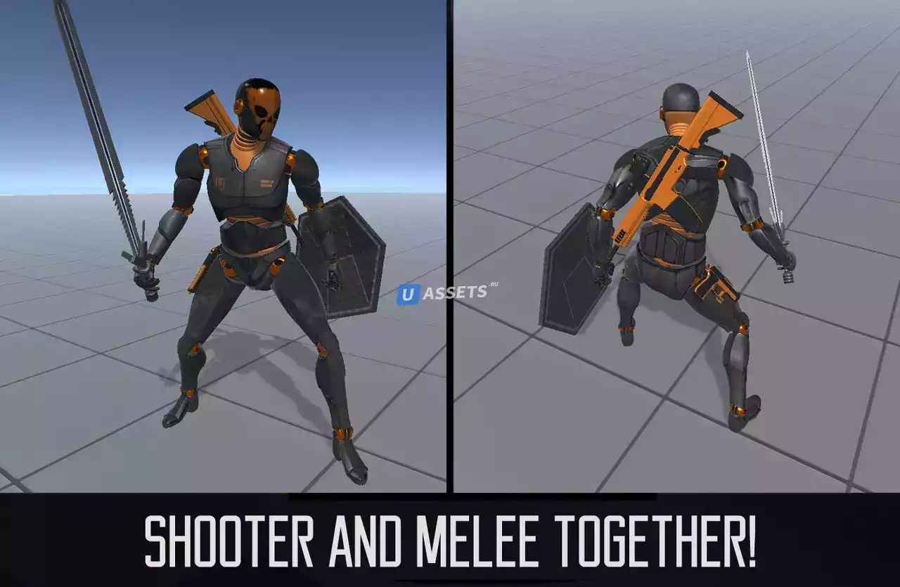 Screenshot #3 - Third Person Controller - Shooter Template