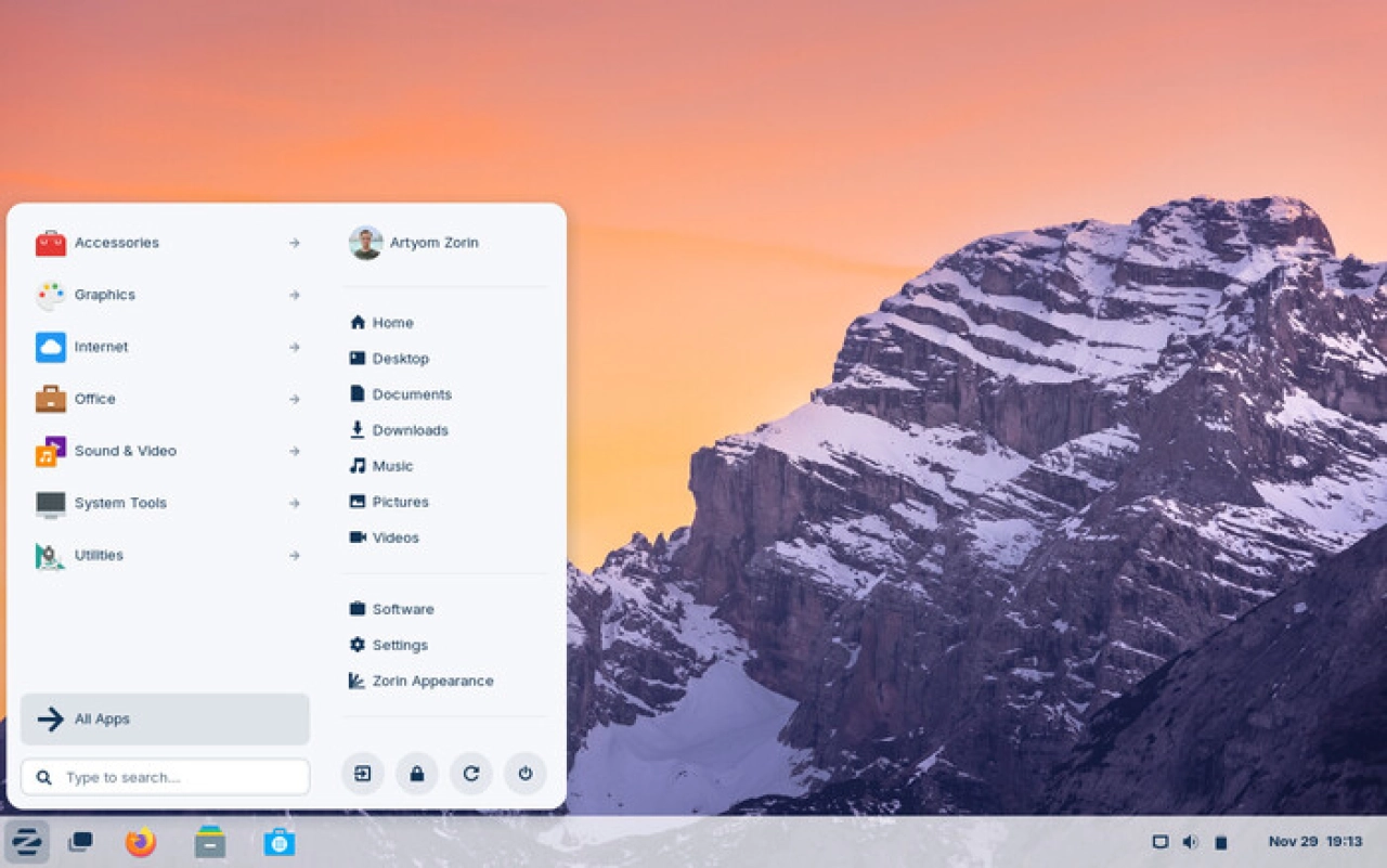 Screenshot #3 - Zorin OS 17 Ultimate/Pro