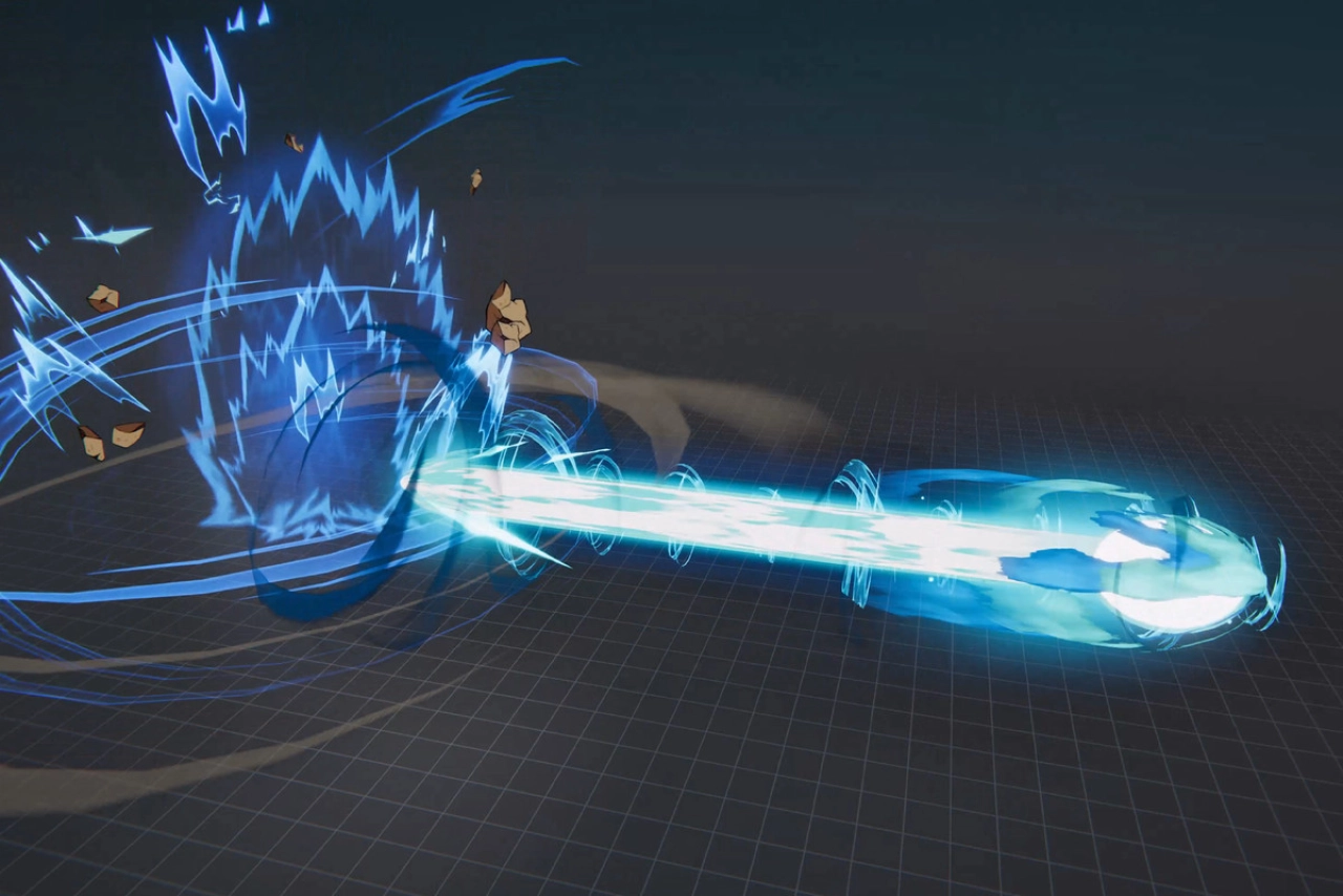 Screenshot #7 - ANIME VFX Pack для Unity — эффектные аниме VFX для 3D