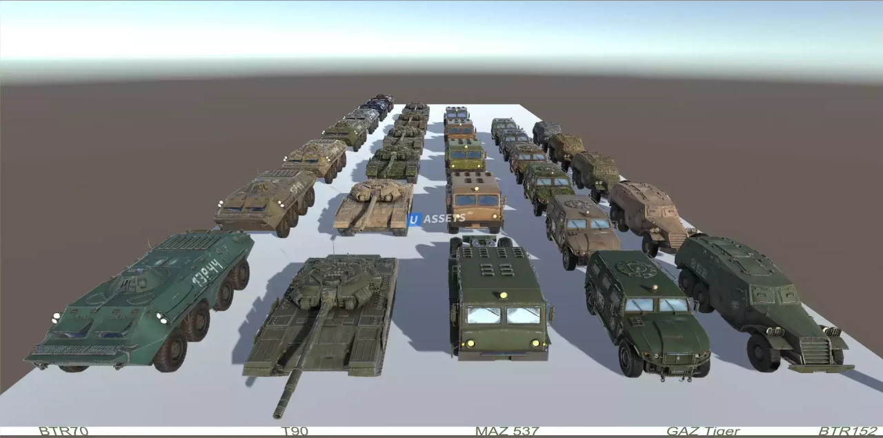 Screenshot #4 - Russian Military Vehicles
