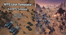 RTS/RPG Unit Template - Mass - Multiplayer - Gameplay Ability System 
