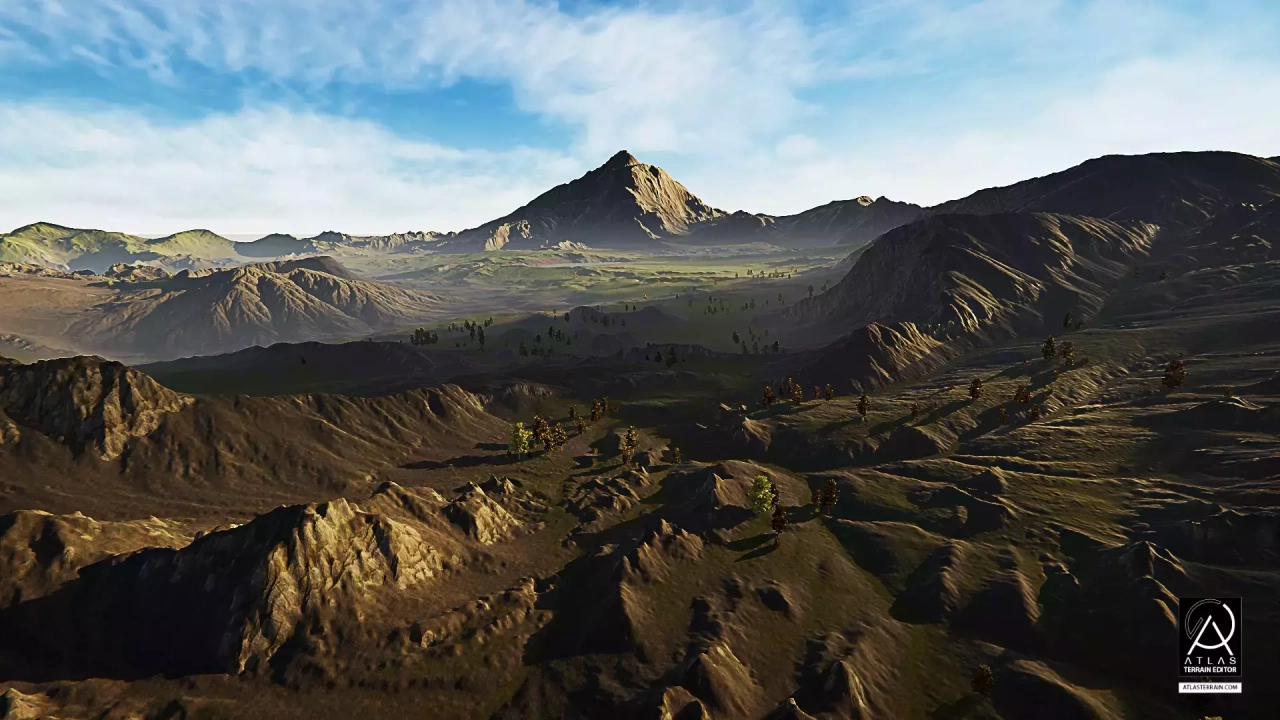 Screenshot #1 - Atlas - terrain editor