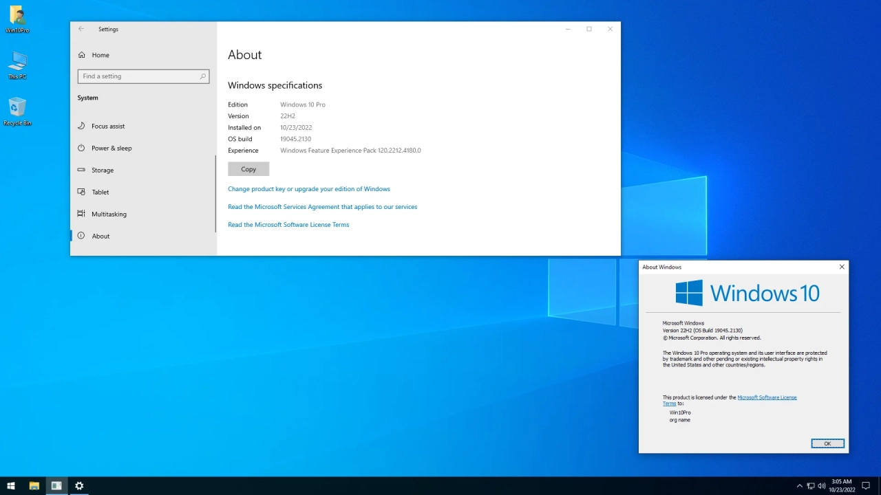 Screenshot #9 - Windows 10 Pro 22H2 19045.2130 x64 by SanLex [Universal]