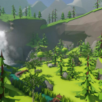 Screenshot #3 - Lowpoly Style Forest Environment