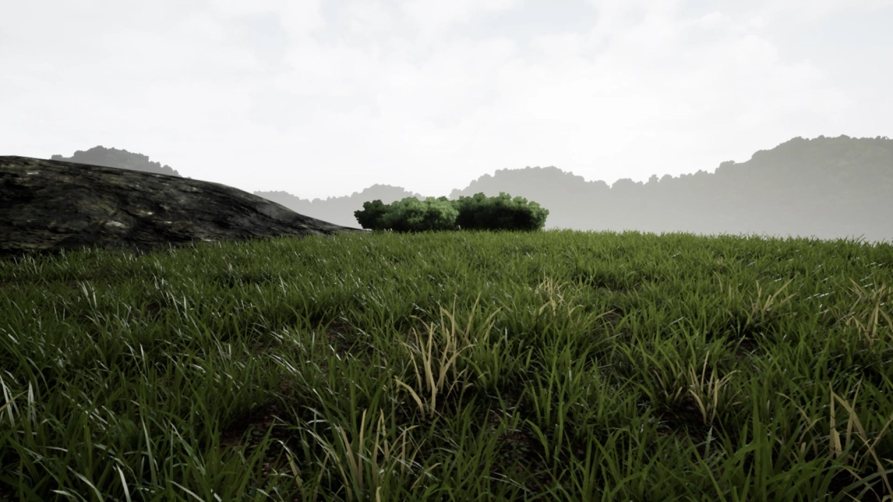 Screenshot #2 - Realistic Grass SV 02 Master Grass для UE5