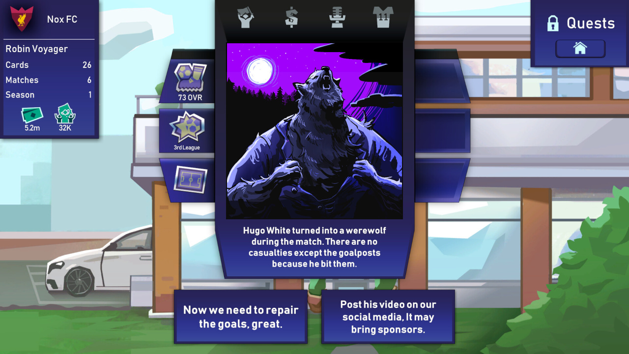 Screenshot #6 - Regista: Reign Your Football Club