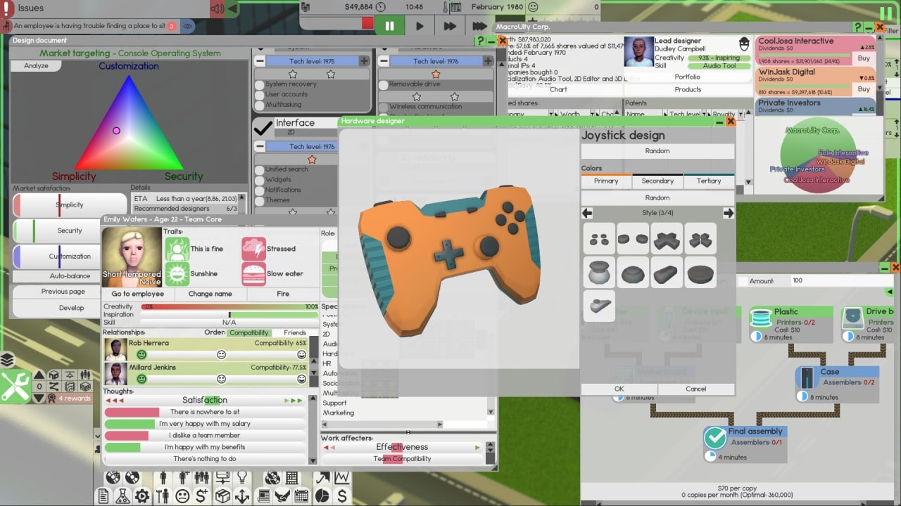 Screenshot #4 - Software Inc.