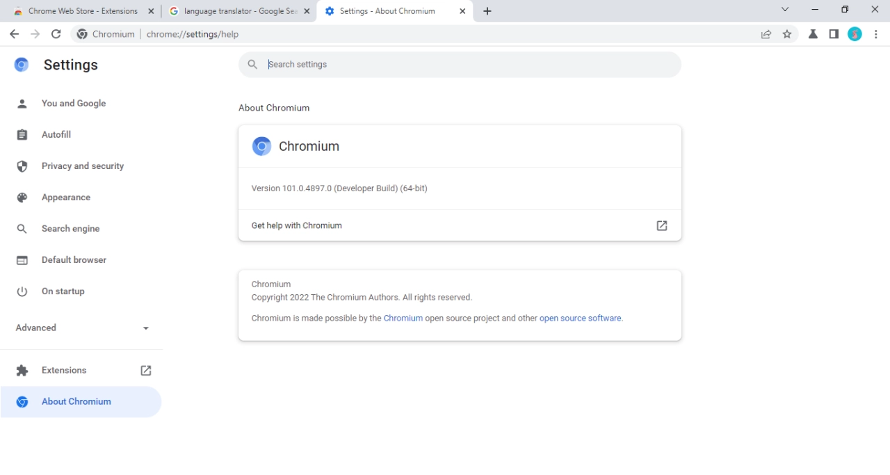 Screenshot #2 - Chromium Browser v123.0.6265.0 x64 + x86