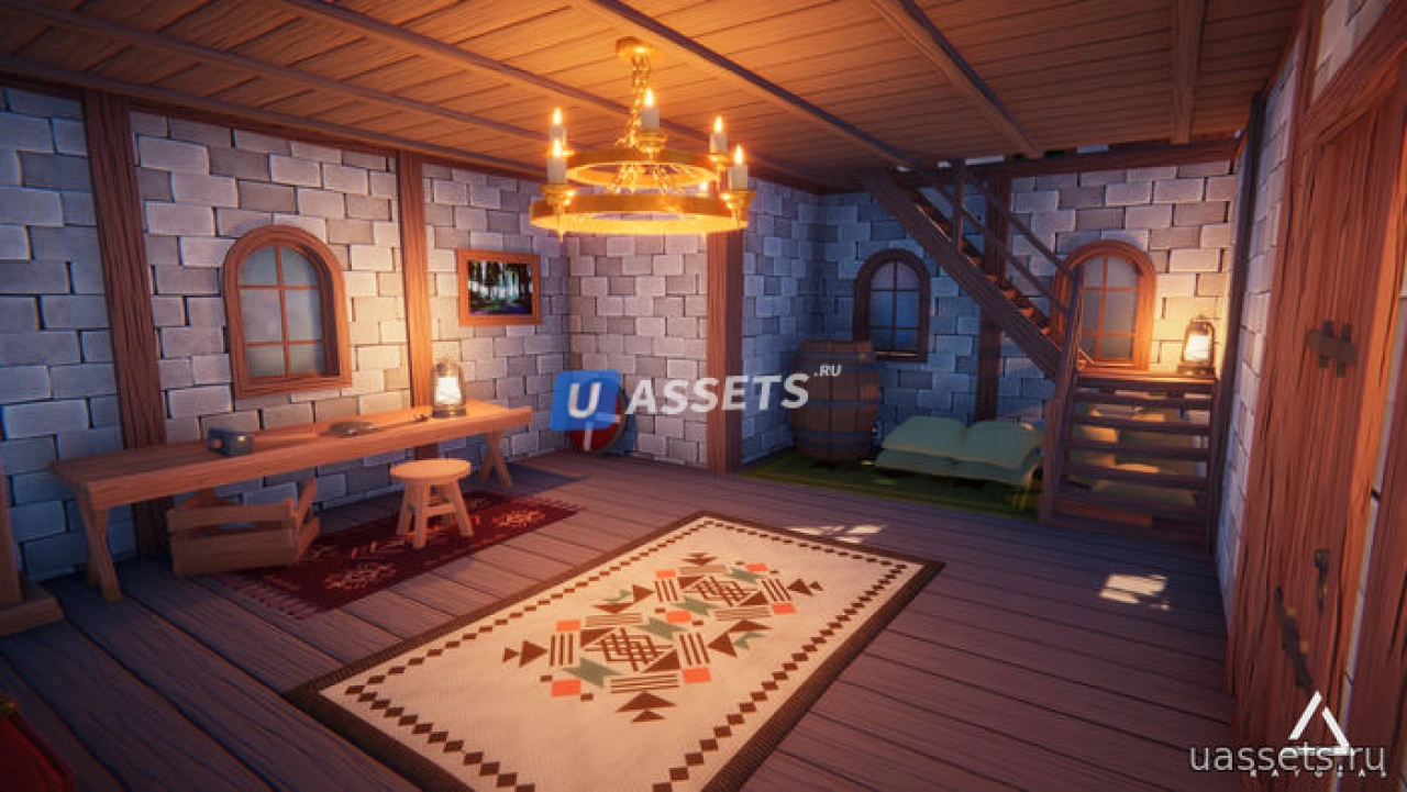 Screenshot #3 - SUNTAIL - Stylized Fantasy Village