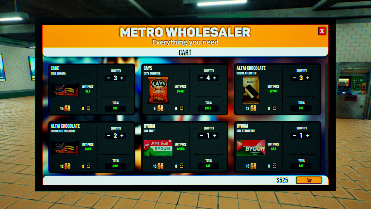 Screenshot #5 - Metro Mini Market Simulator