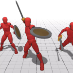 Screenshot #3 - Human Mega Animations Pack для Unity