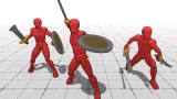 Screenshot #3 - Human Mega Animations Pack для Unity