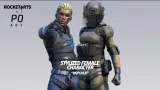 Screenshot #1 - Stylized Military Female