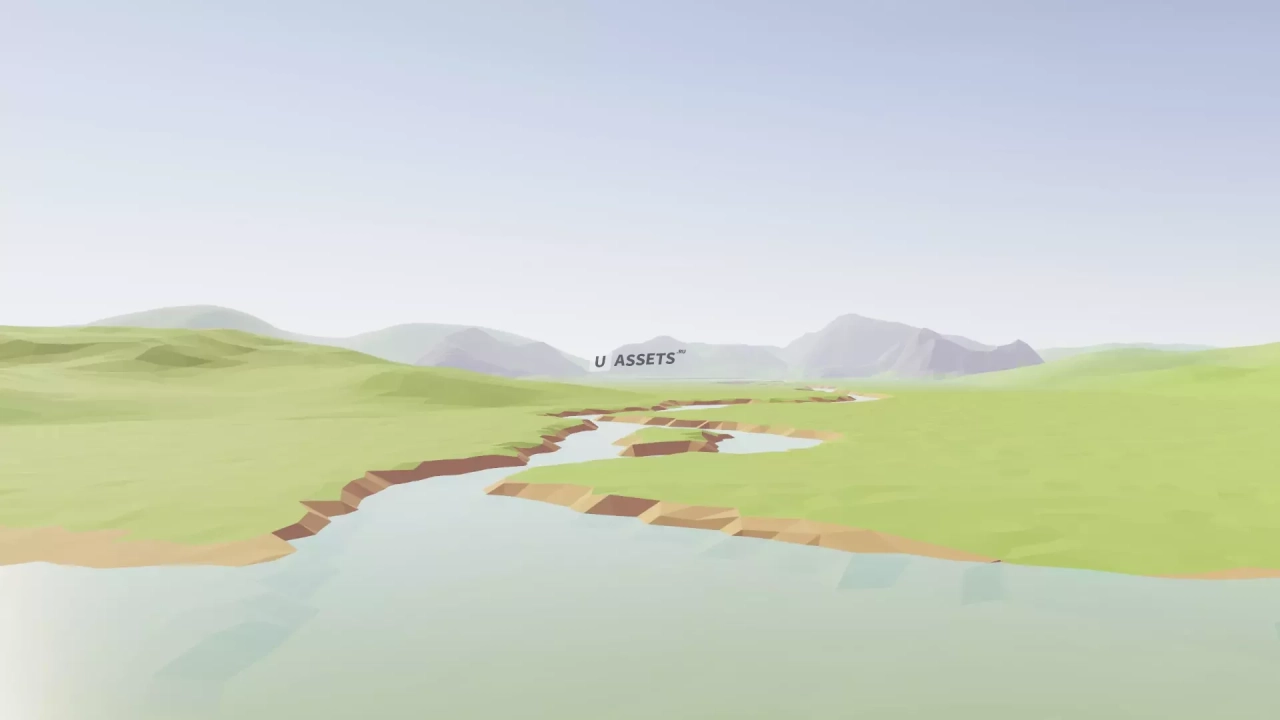 Screenshot #1 - Low Poly Modular Terrain Pack