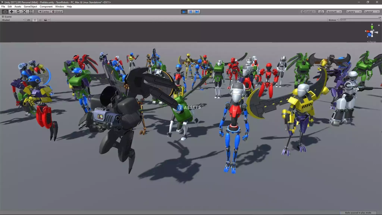 Screenshot #1 - Toon robots