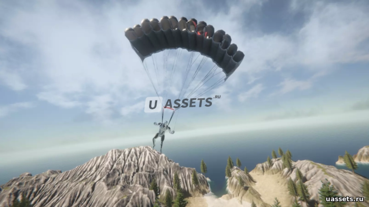 Screenshot #3 - Invector Parachute Add-on