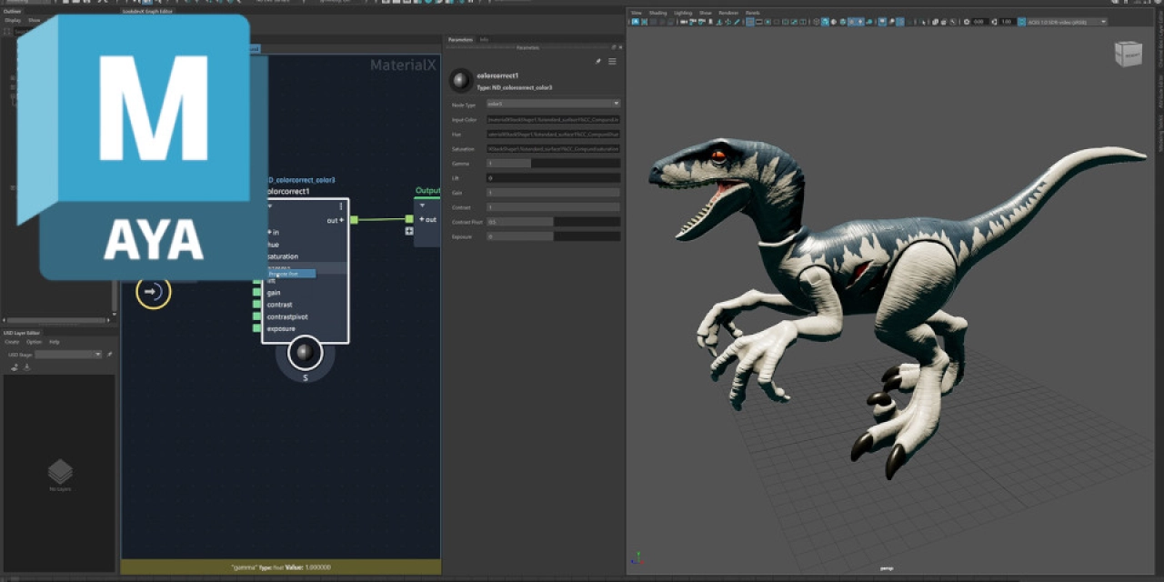 Screenshot #3 - Autodesk Maya 2025 + активатор MAGNiTUDE