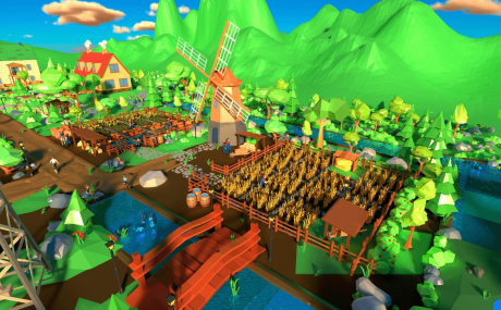 Farm Low Poly Style для Unreal Engine