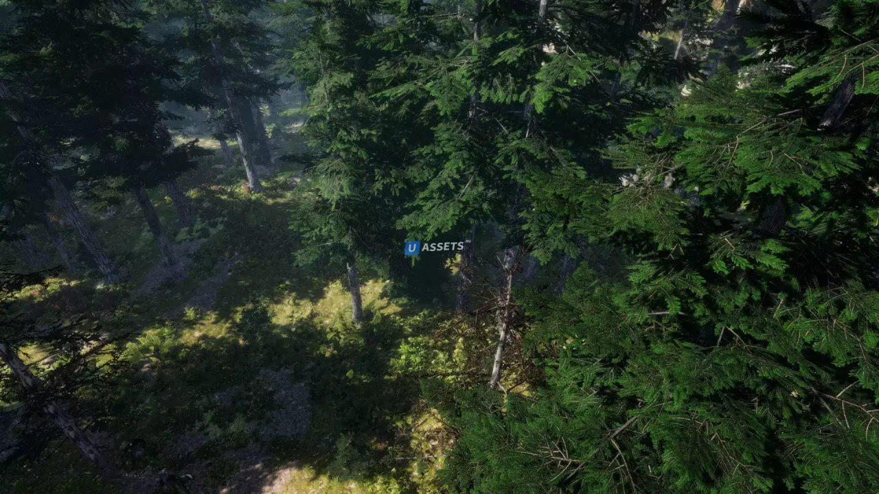 Screenshot #2 - Mountain Trees - Dynamic Nature