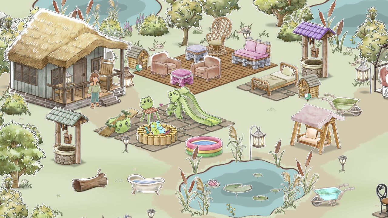 Screenshot #1 - Kamaeru: A Frog Refuge