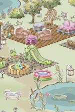 Screenshot #1 - Kamaeru: A Frog Refuge