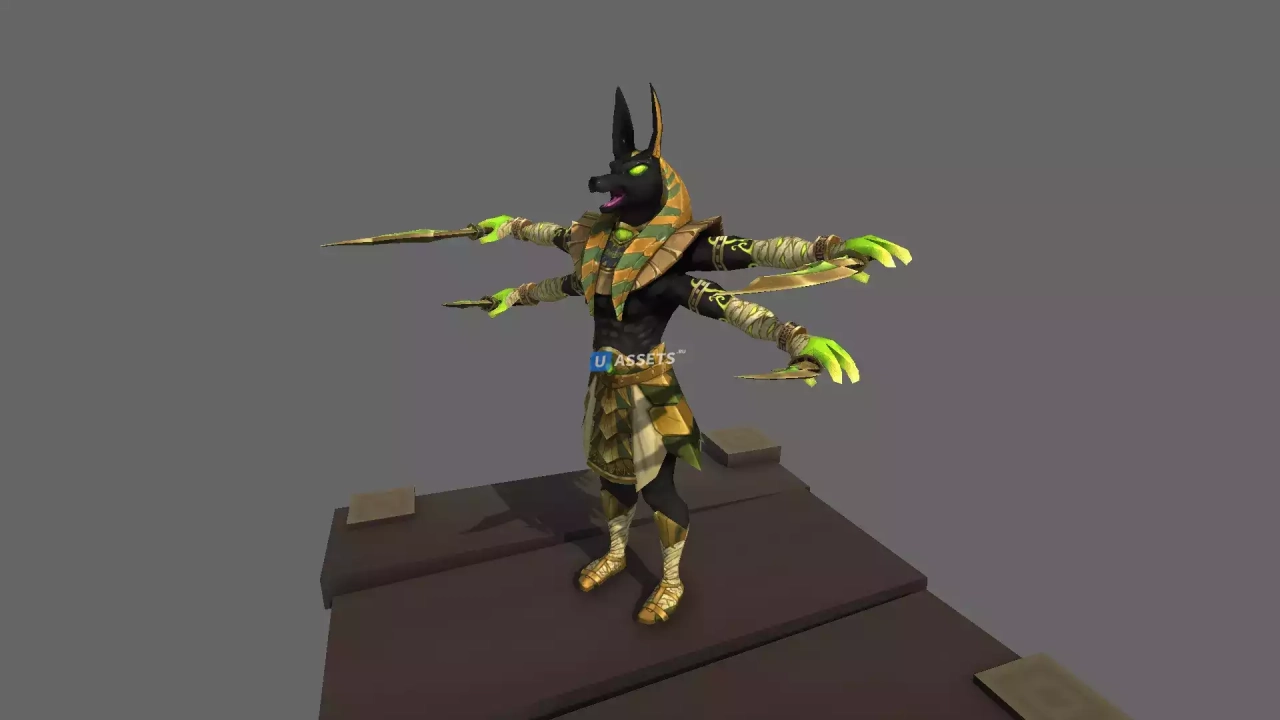 Screenshot #1 - Egypt Pack - Anubis Boss