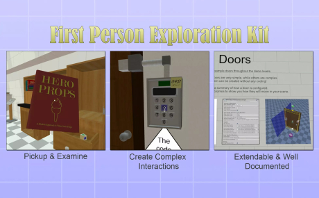 First Person Exploration Kit Unity