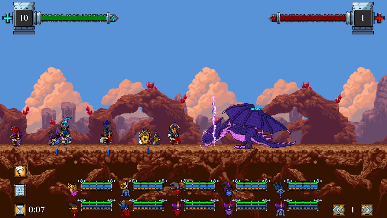 Screenshot #2 - Dwarves: Glory, Death and Loot