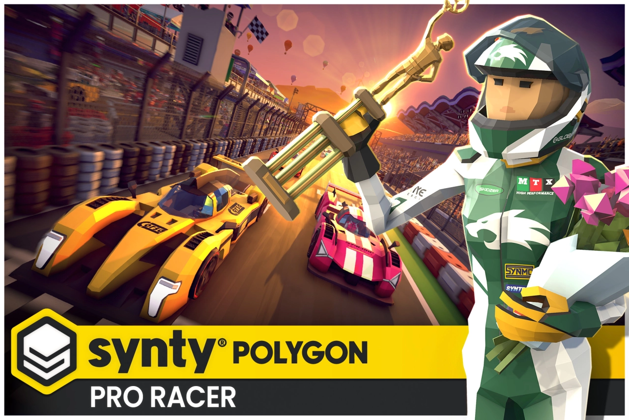 Screenshot #8 - POLYGON - Pro Racer Pack - Art by Synty forUnity