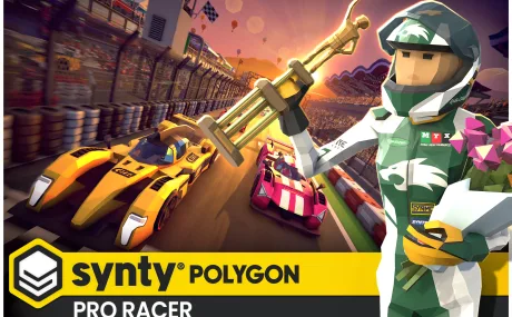 POLYGON - Pro Racer Pack - Art by Synty forUnity