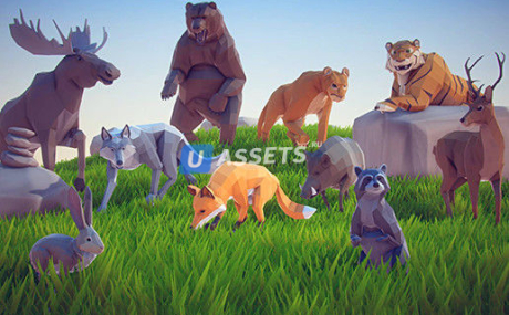 Poly Art Forest Set