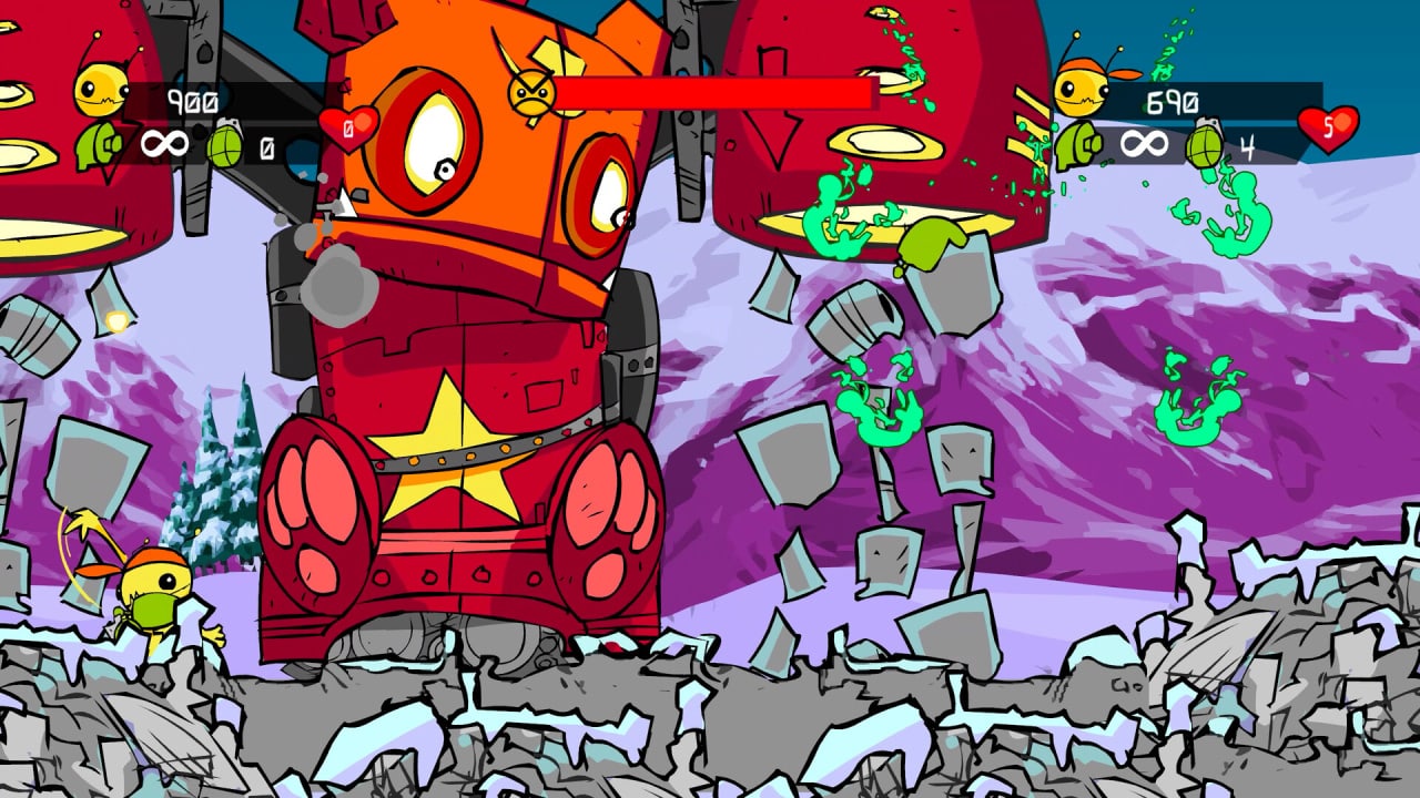 Screenshot #11 - Alien Hominid HD