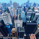 Screenshot #1 - City Skyscrapers Pack - Low Poly 3D Art