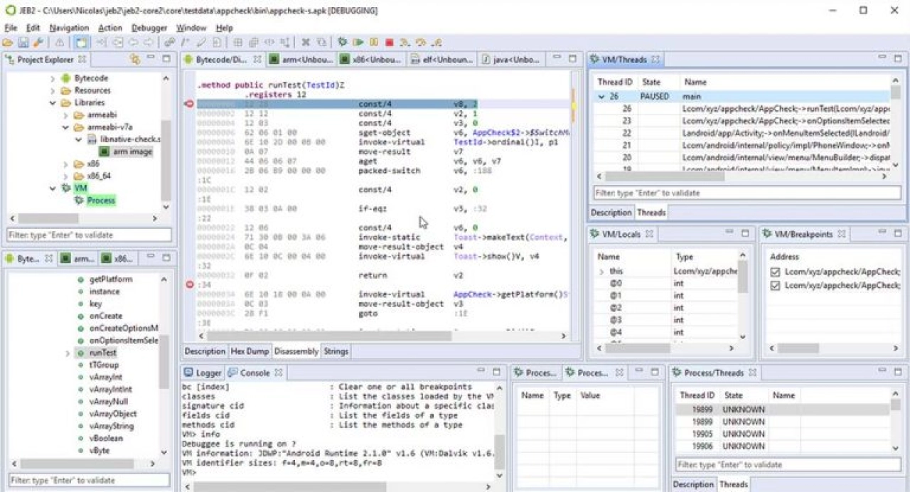 Screenshot #3 - JEB Decompiler 5.19.0.202410291816 mod by CXV