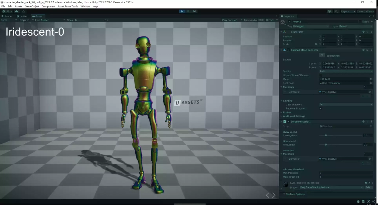 Screenshot #3 - Character Shader Pack 3.0 - Built-in
