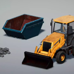 Screenshot #1 - Backhoe Controller - HEAVY MACHINERY