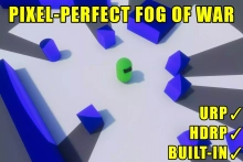 Pixel-Perfect Fog Of War Unity