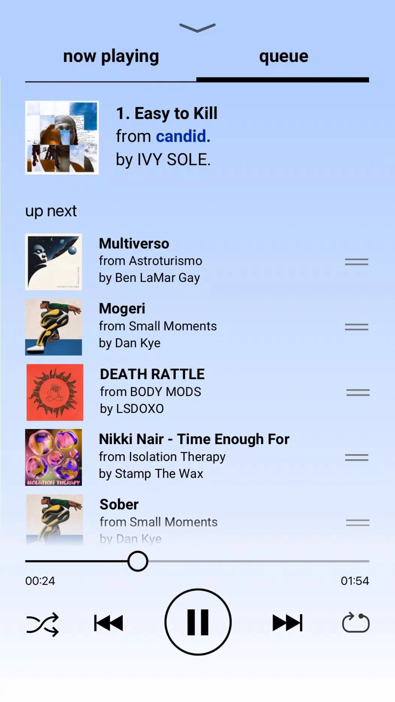 Screenshot #4 - BANDCAMP 3.3.3