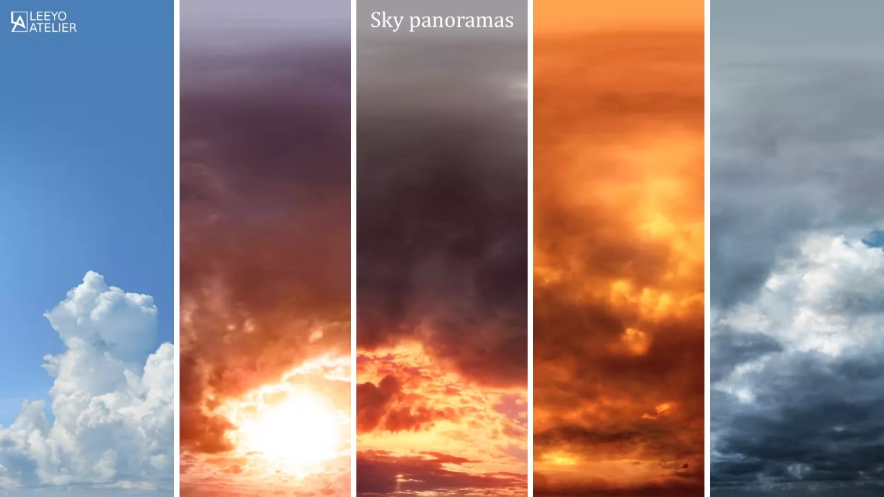 Screenshot #1 - Skies 3 - Matte painting