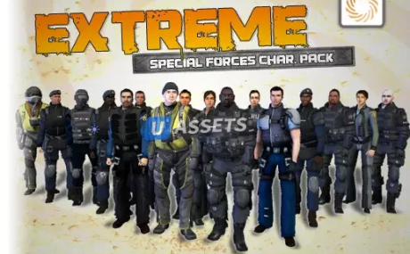 Extreme Special Forces Character Pack