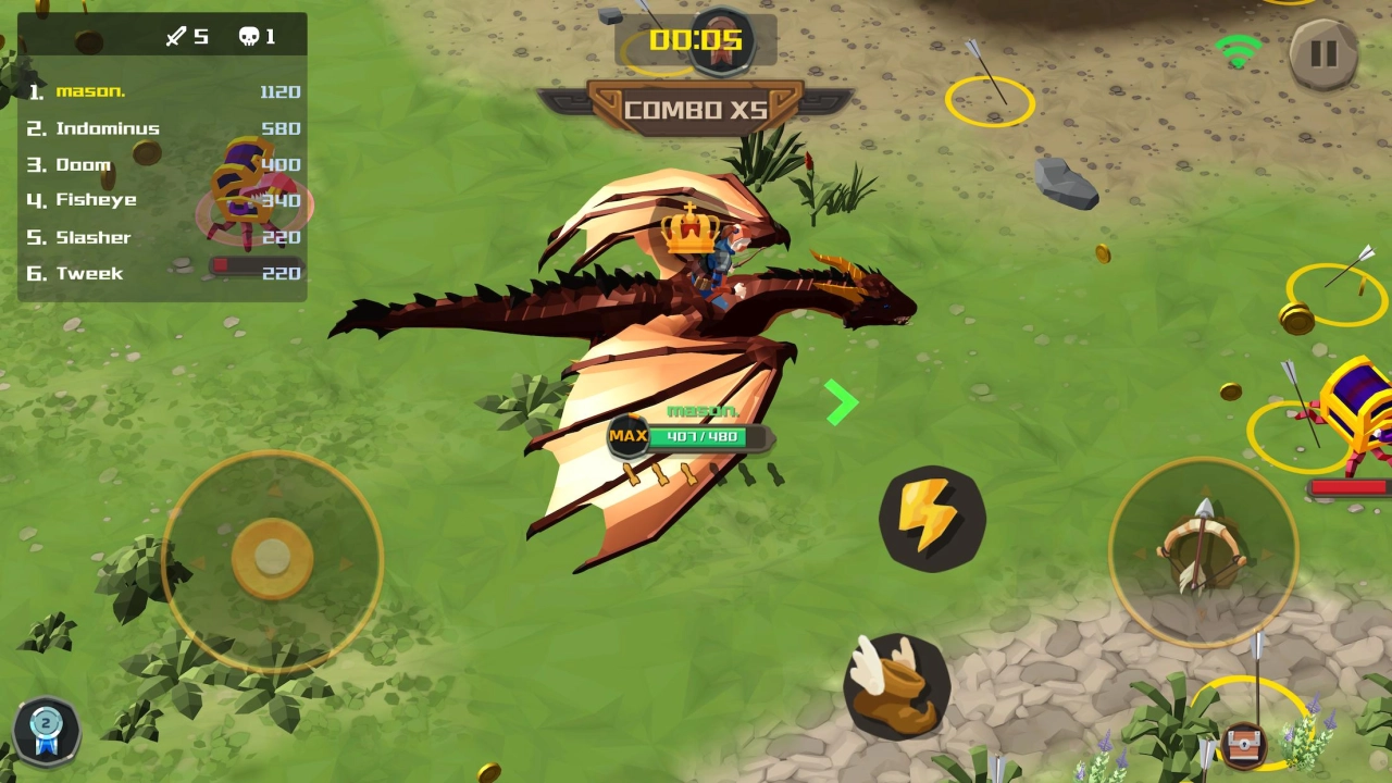 Screenshot #1 - BOWRIDER.IO 2.5.2