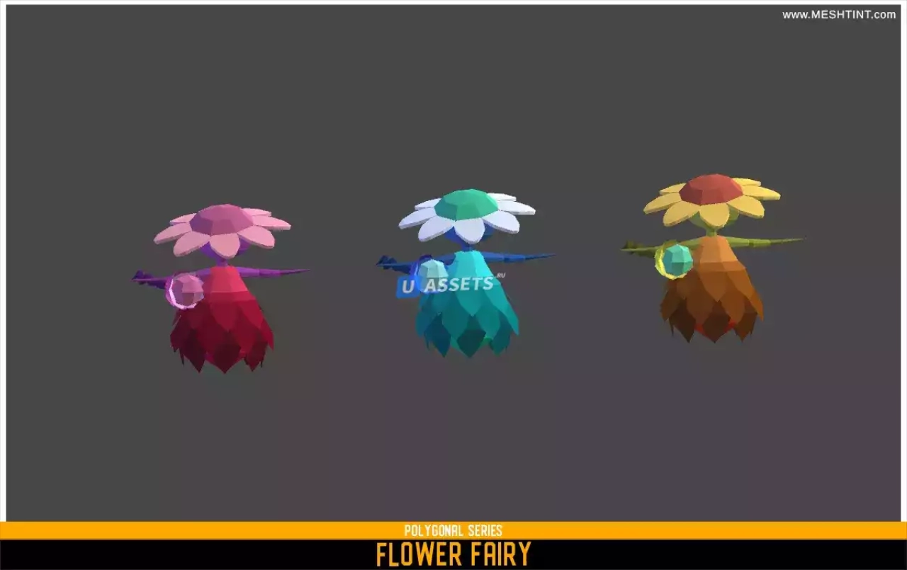 Screenshot #2 - Polygonal Creatures Pack 2